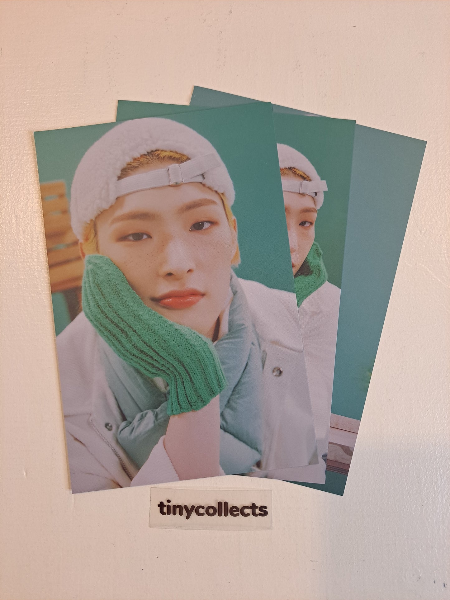 Mingi Postcard set Winter Special MD: Snowman Factory ATEEZ