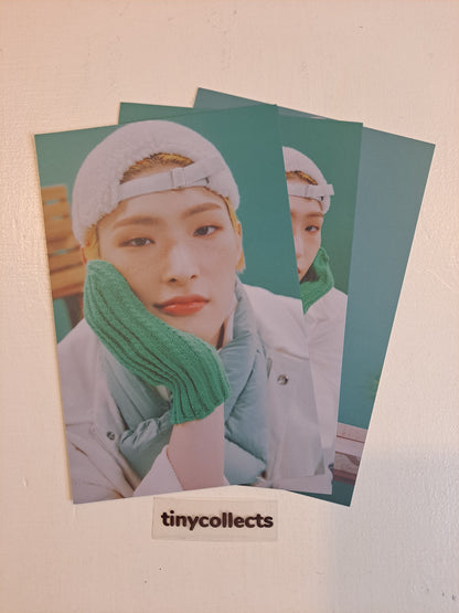 Mingi Postcard set Winter Special MD: Snowman Factory ATEEZ