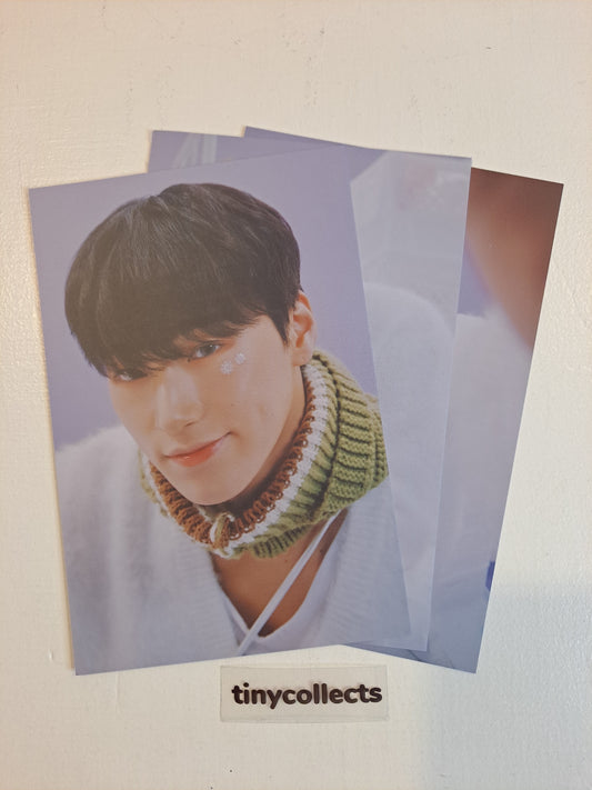 San Postcard set Winter Special MD: Snowman Factory ATEEZ
