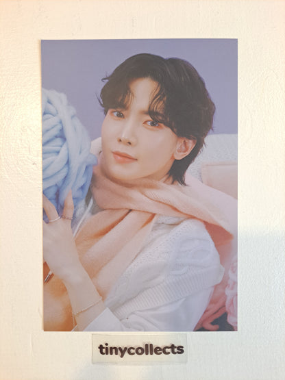 Yeosang Postcard set Winter Special MD: Snowman Factory ATEEZ