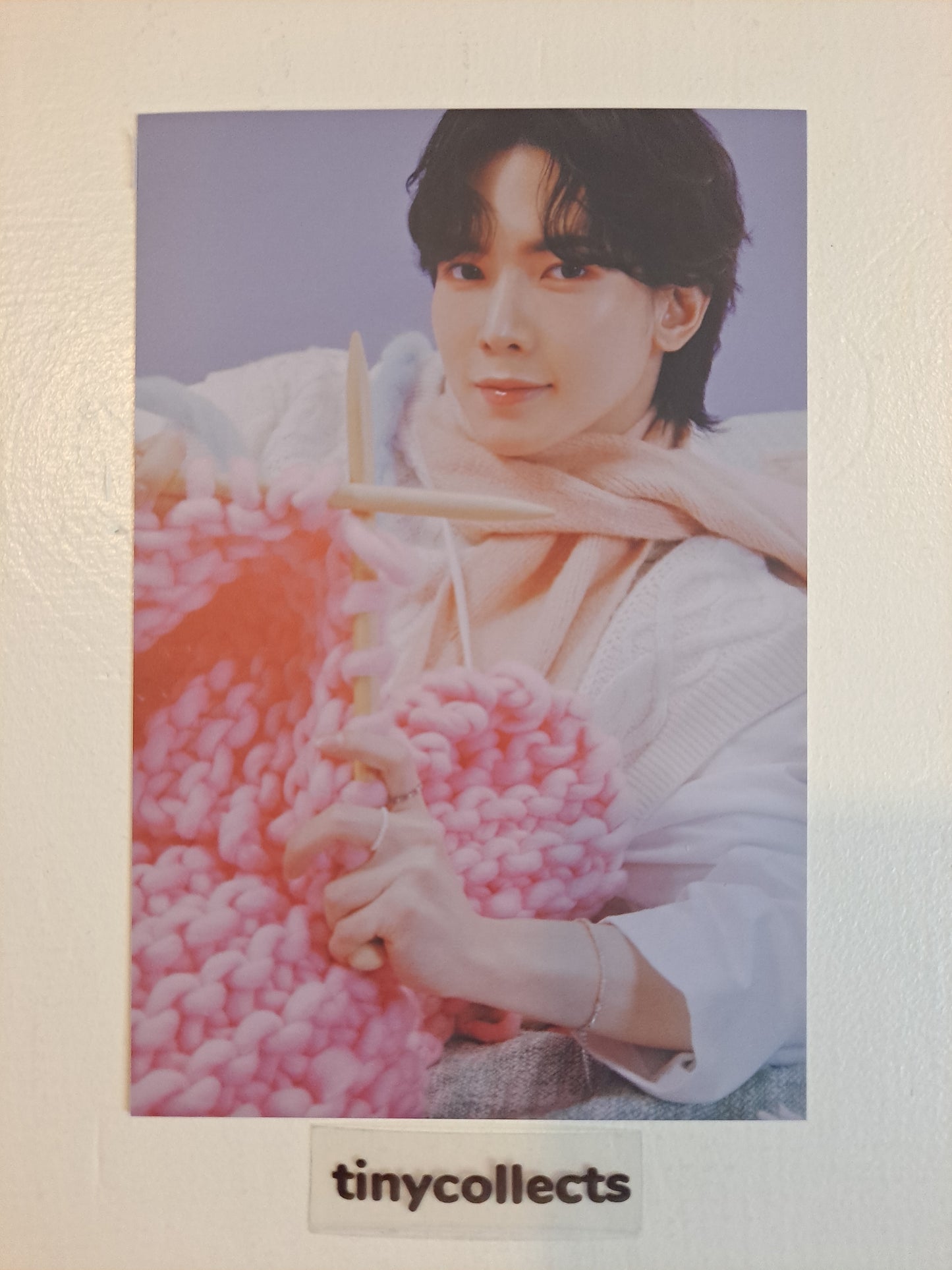 Yeosang Postcard set Winter Special MD: Snowman Factory ATEEZ