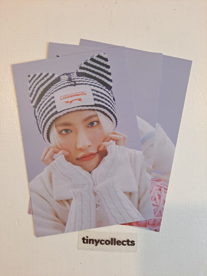 Seonghwa Postcard set Winter Special MD: Snowman Factory ATEEZ