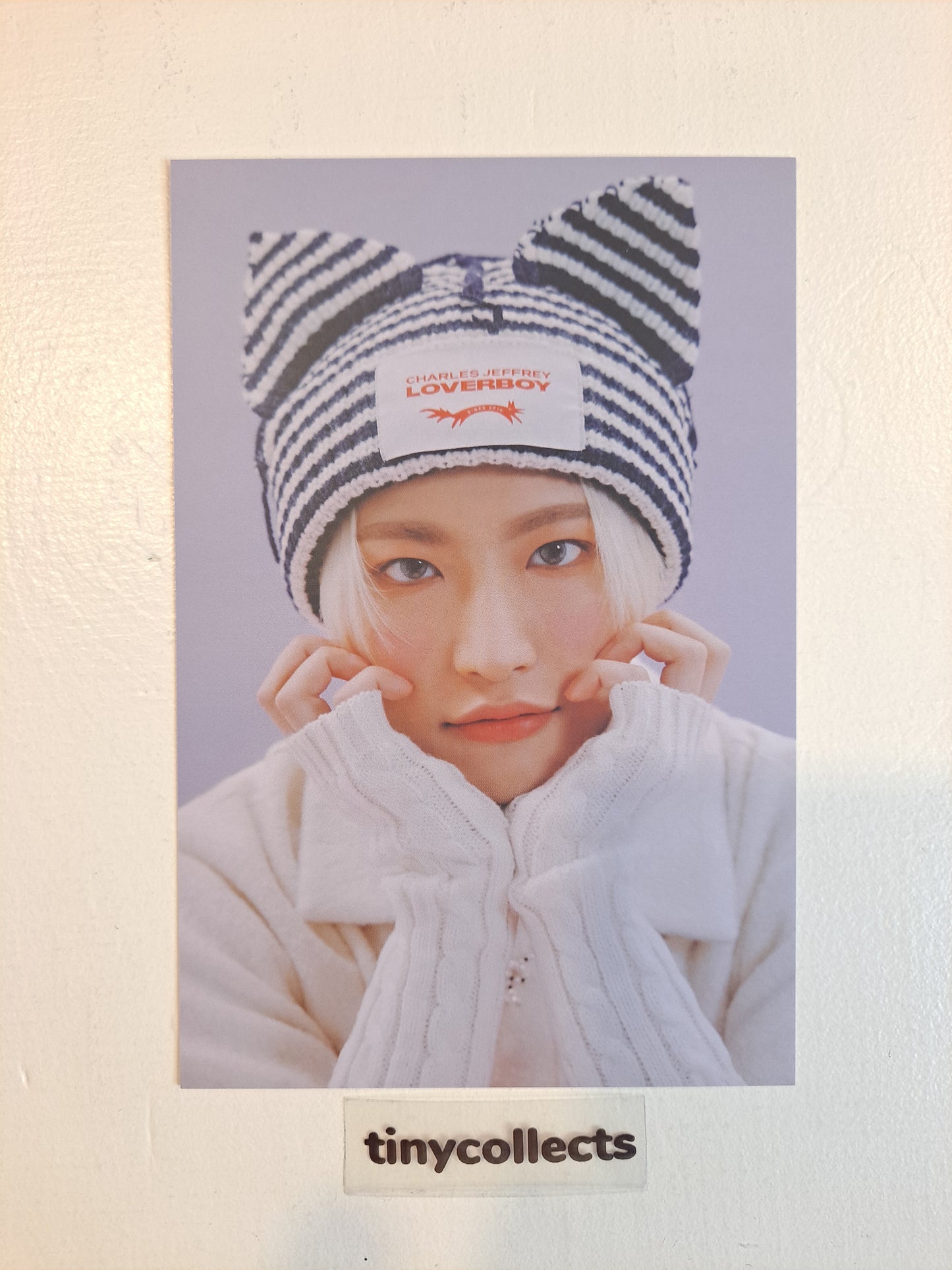 Seonghwa Postcard set Winter Special MD: Snowman Factory ATEEZ