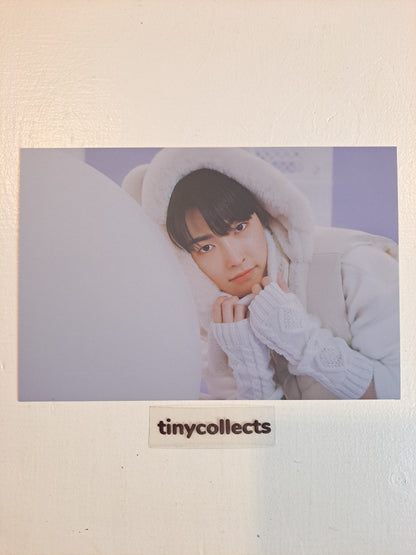 Hongjoong Postcard set Winter Special MD: Snowman Factory ATEEZ