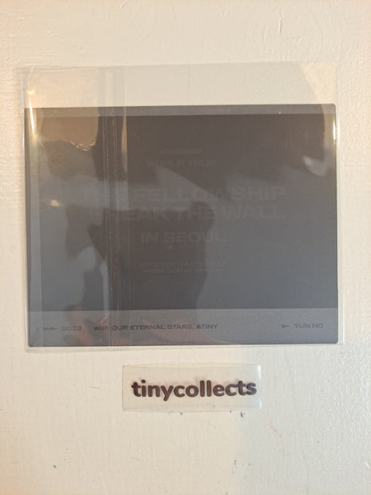 Yunho Polaroid DVD incl. The Fellowship: Break The Wall in Seoul Tour ATEEZ