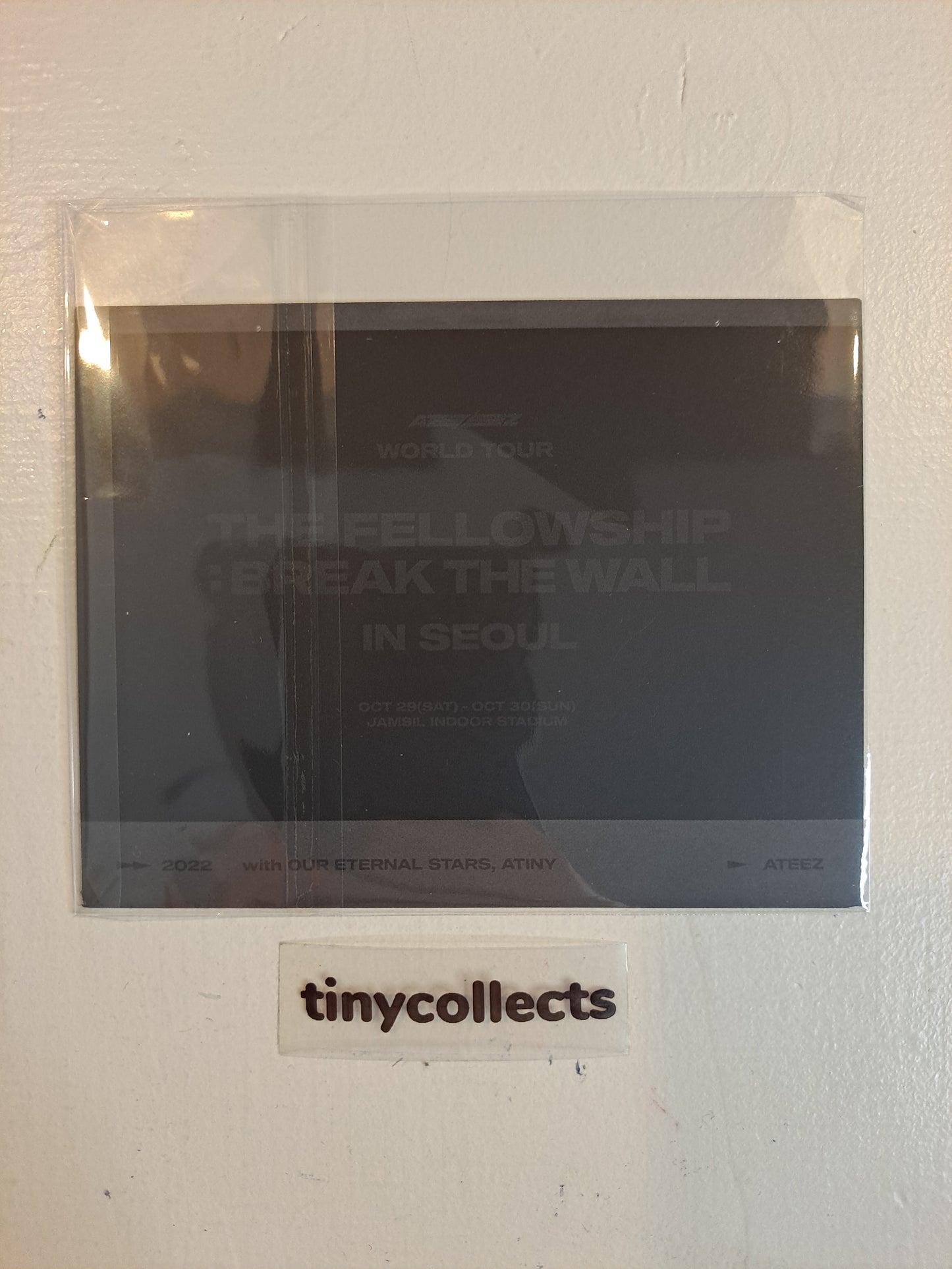 Yunho San Polaroid Blu-ray incl. The Fellowship: Break The Wall in Seoul Tour ATEEZ