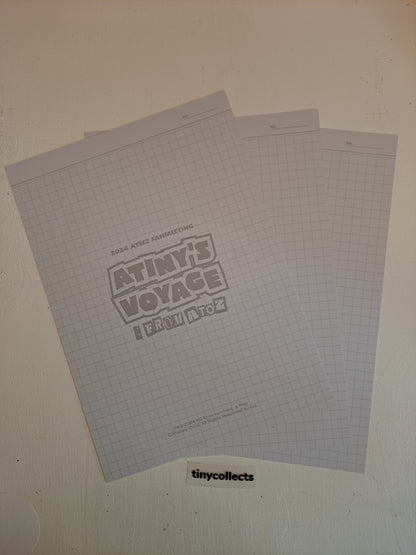 Yunho Poster set Atiny's Voyage: From A to Z MD ATEEZ