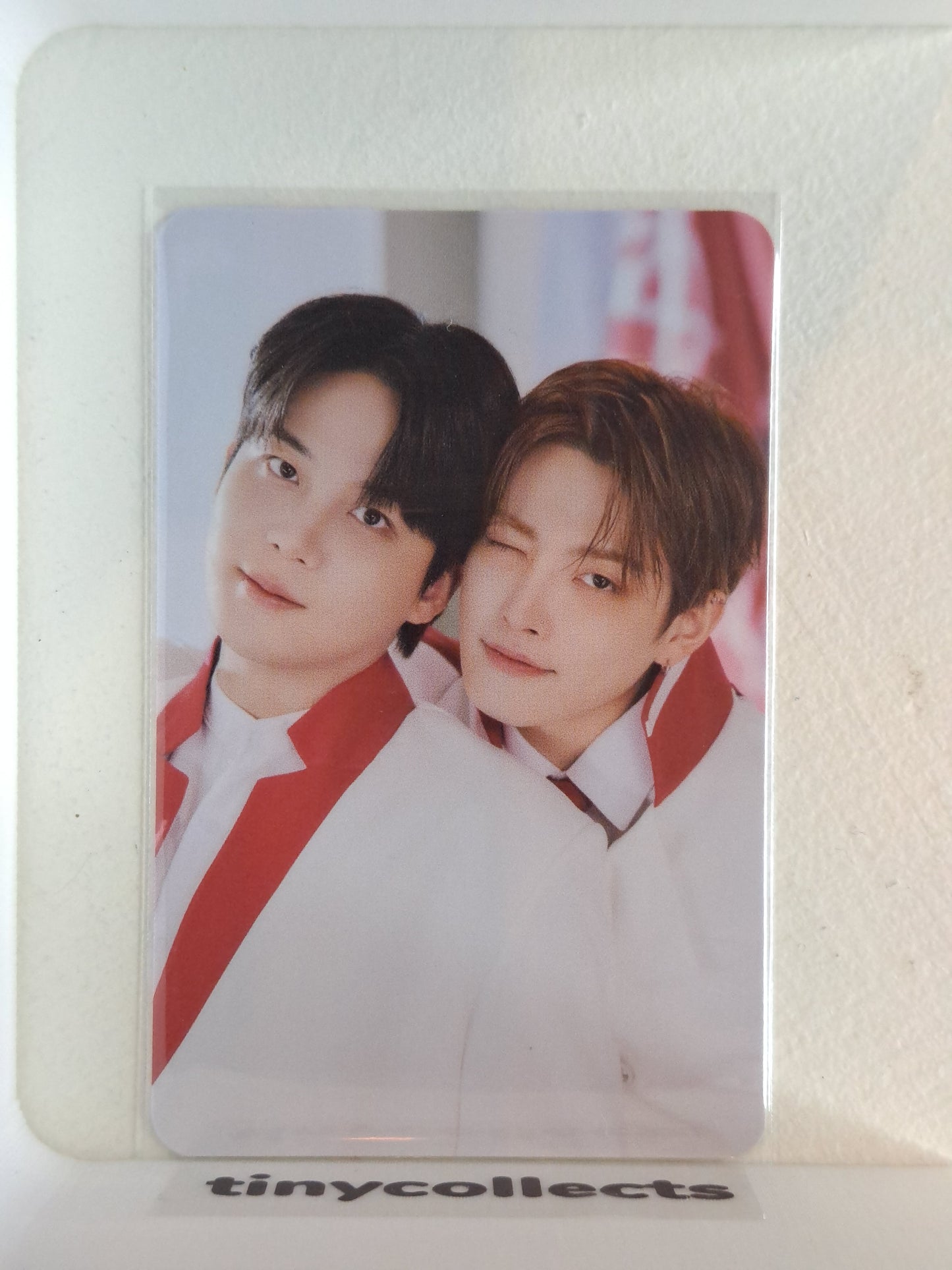 Hongjoong Jongho Trading Card 7 (unit 2) Aniteez in the Calling ATEEZ