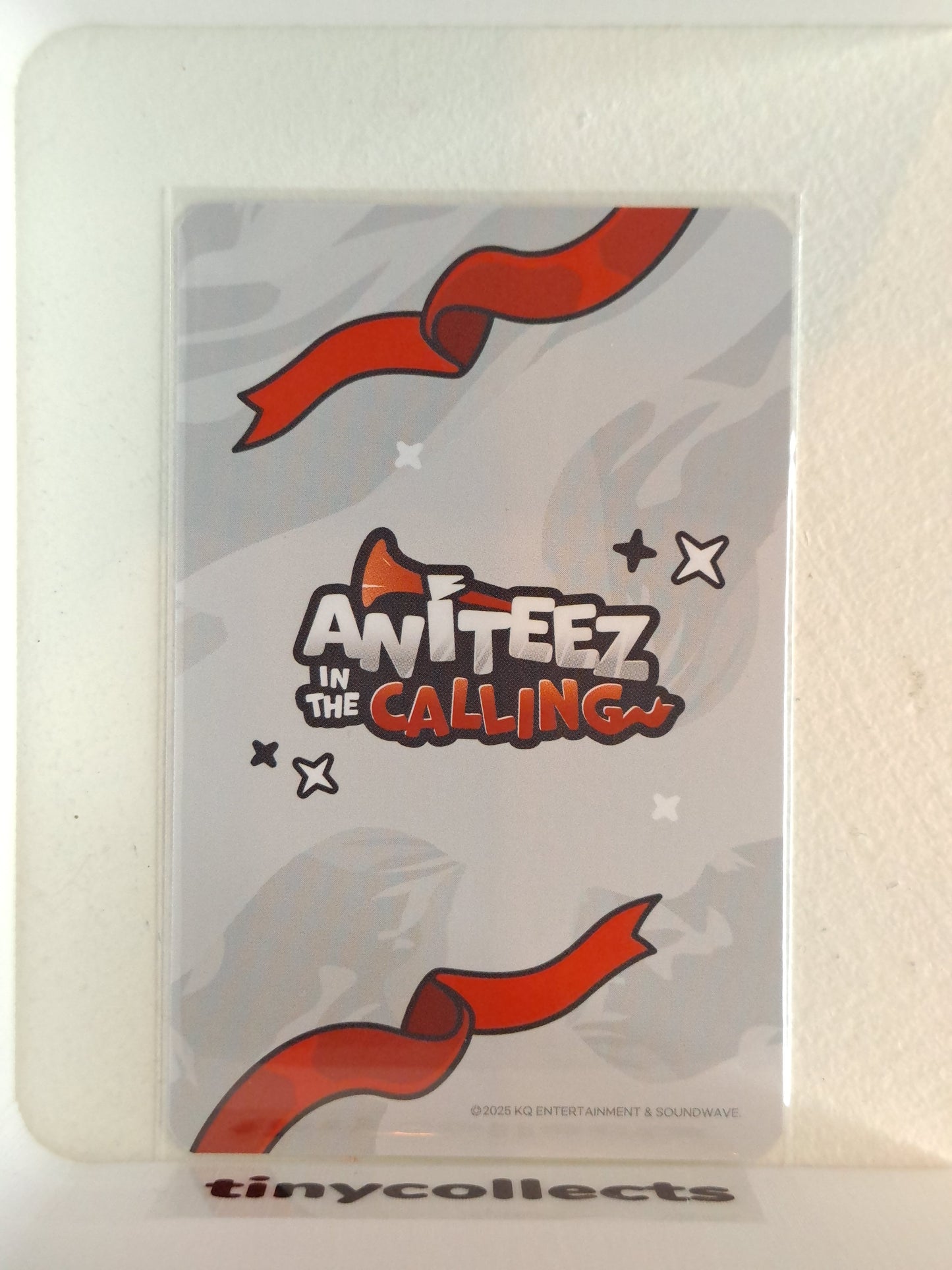Seonghwa San Trading Card 6 unit 1 Aniteez in the Calling ATEEZ