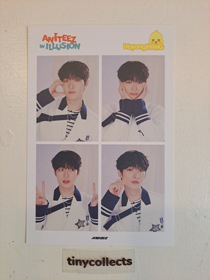 Mingi Photo set Aniteez in Illusion ATEEZ