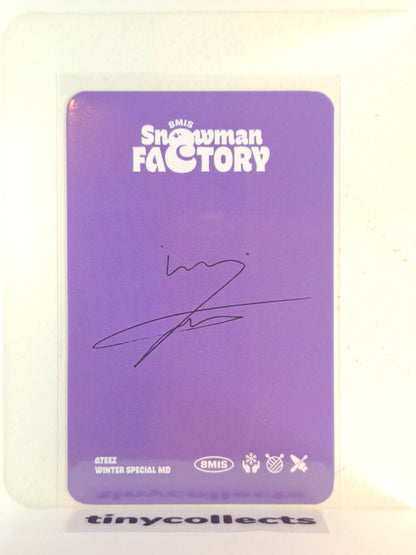 Wooyoung Soundwave pob Snowman Factory MD ATEEZ