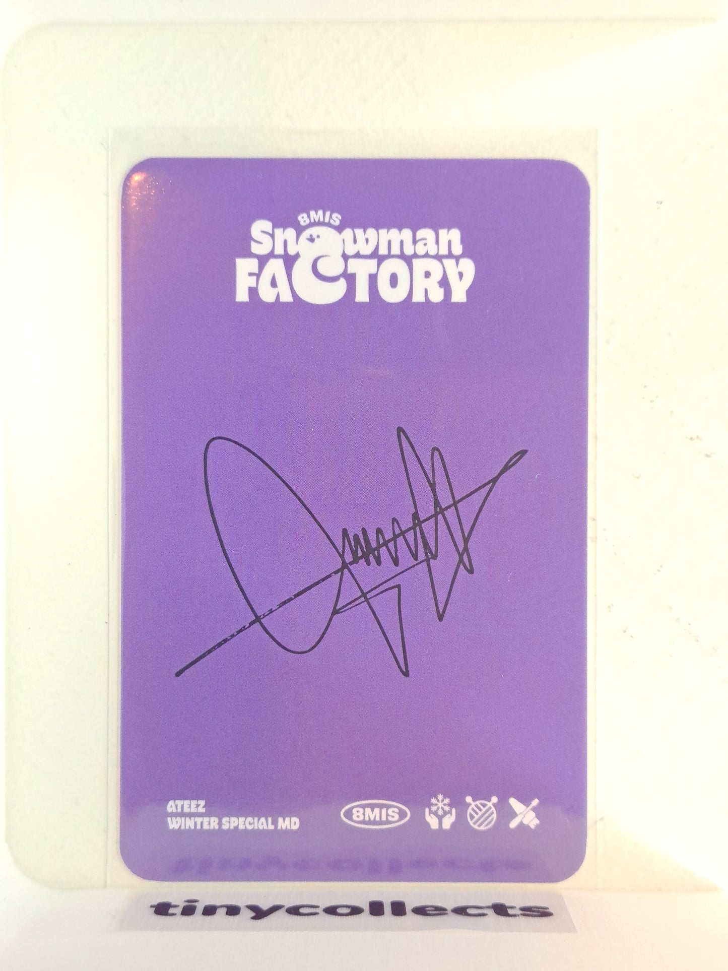 Jongho Soundwave pob Snowman Factory MD ATEEZ