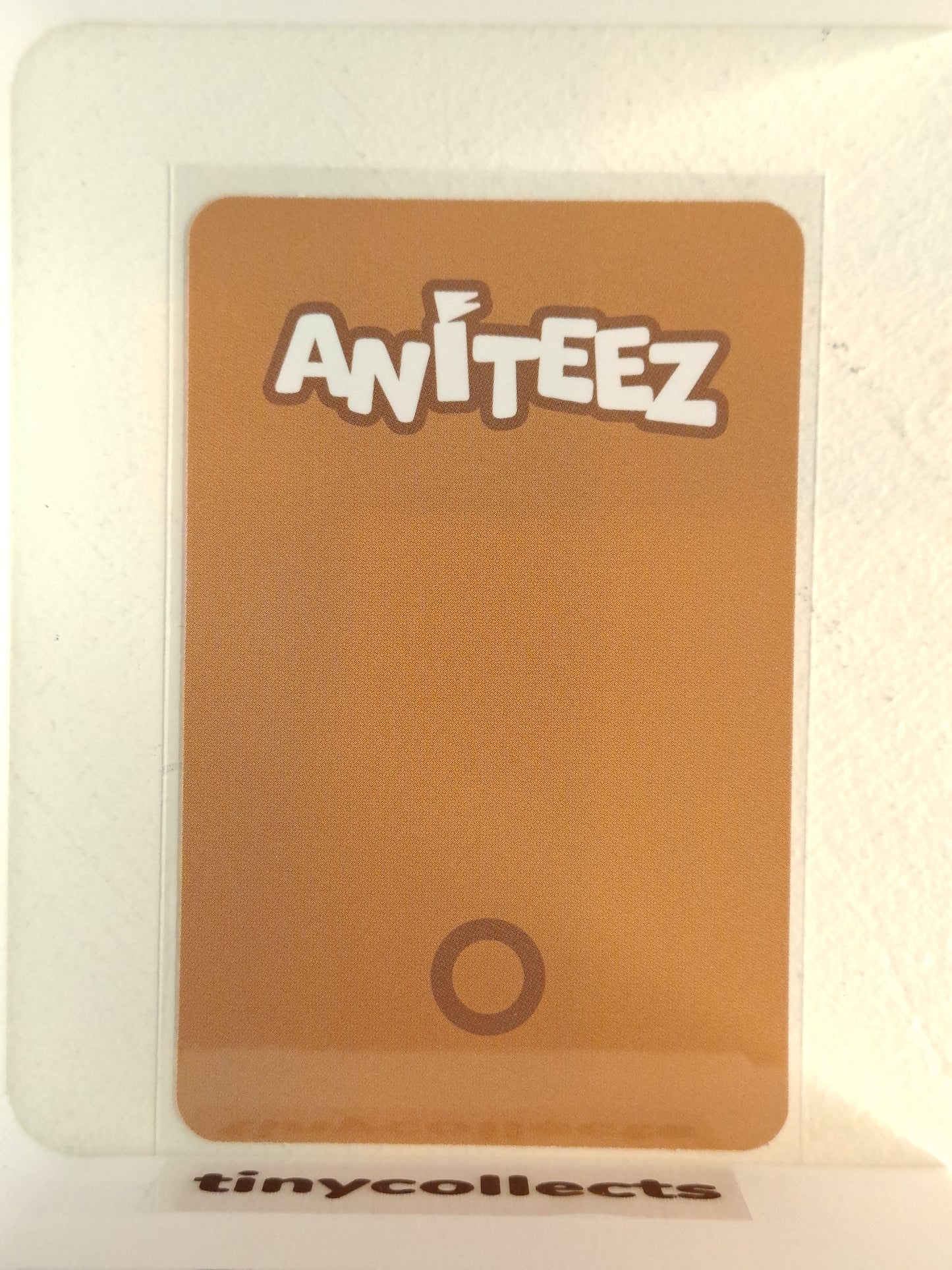 Jjongbear trading card 7 Aniteez in Illusion ATEEZ