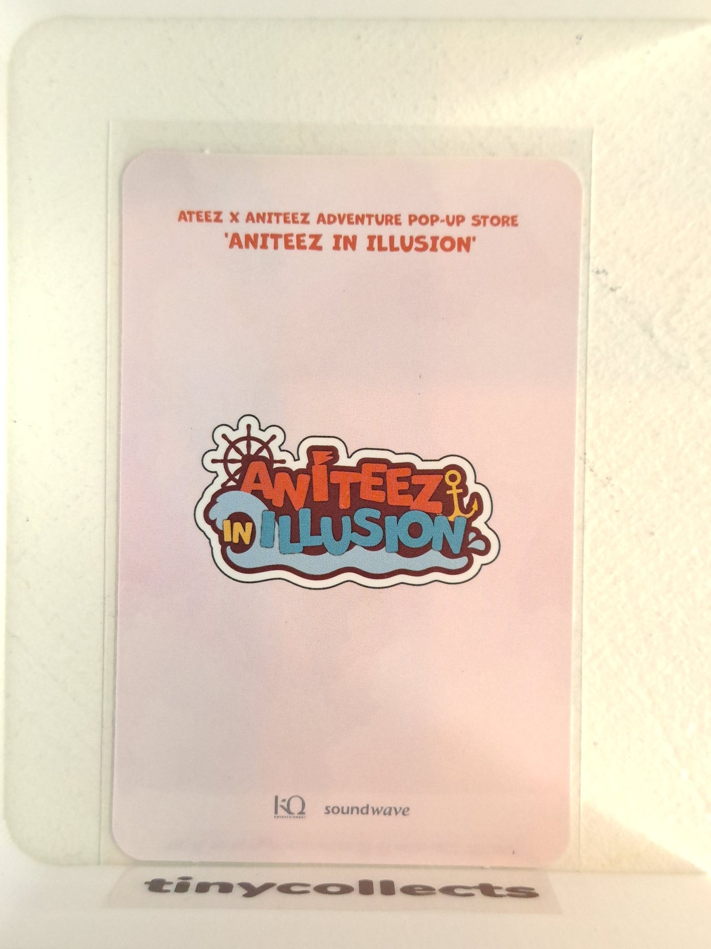 Wooyoung Stamp Event Aniteez in Illusion ATEEZ