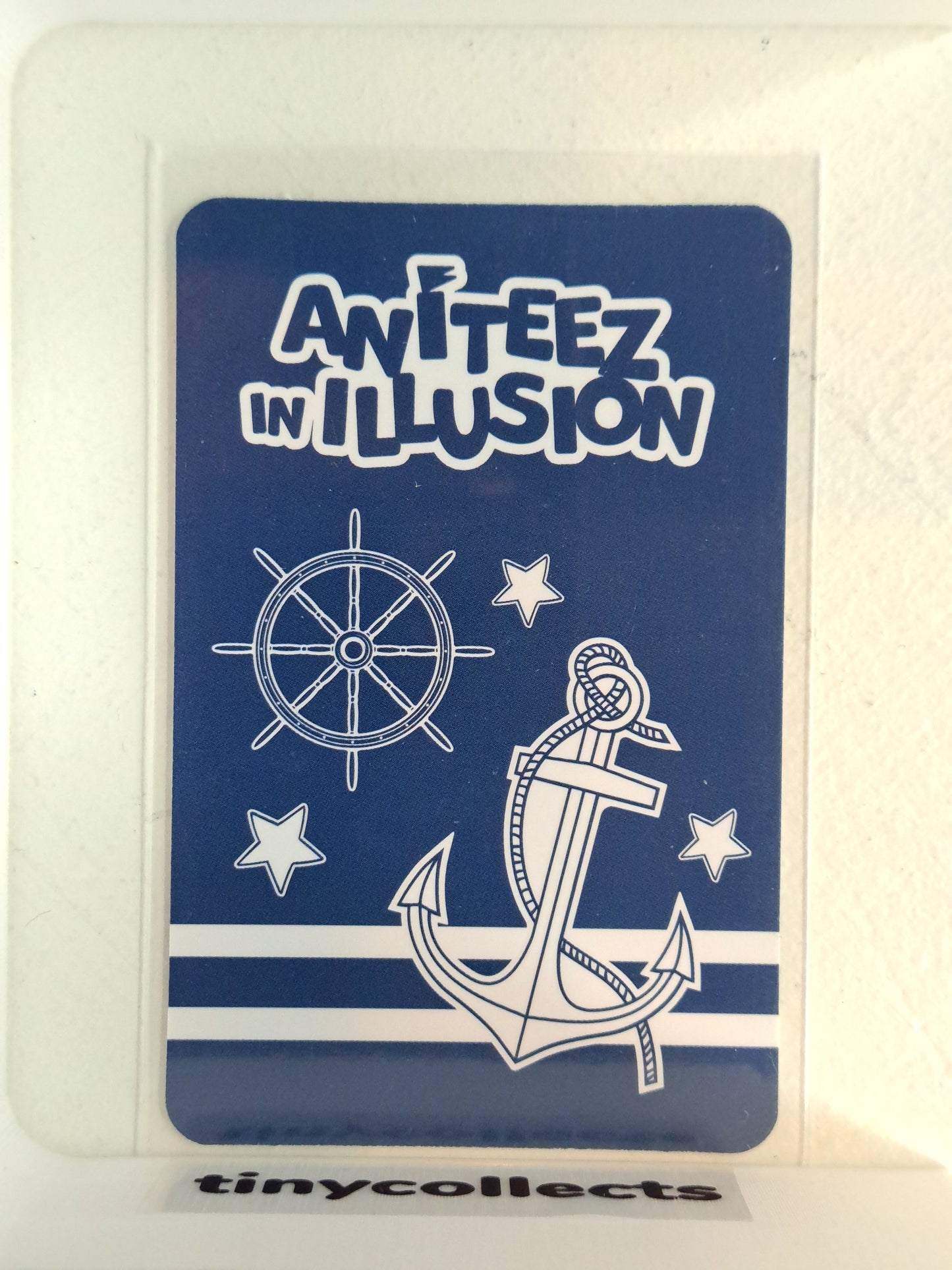 Yunho trading card 2 Aniteez in Illusion ATEEZ