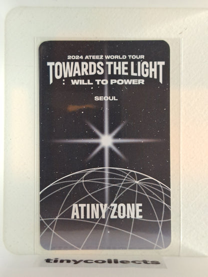 Yeosang Atiny Zone Towards The Light in Seoul tour ATEEZ