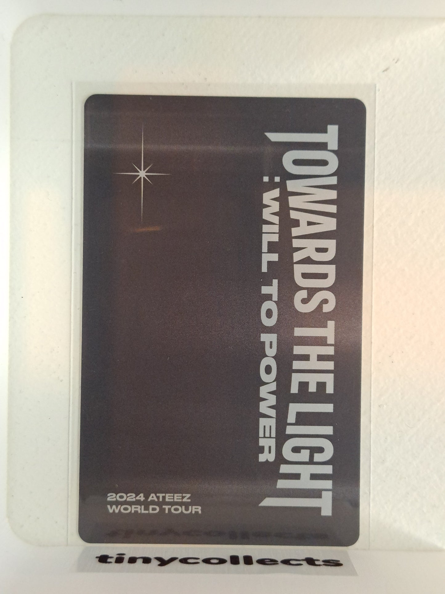 Jongho Photocard Pack incl. Towards The Light: Will To Power Tour ATEEZ