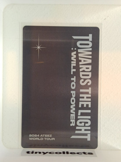Yeosang Photocard Pack incl. Towards The Light: Will To Power Tour ATEEZ