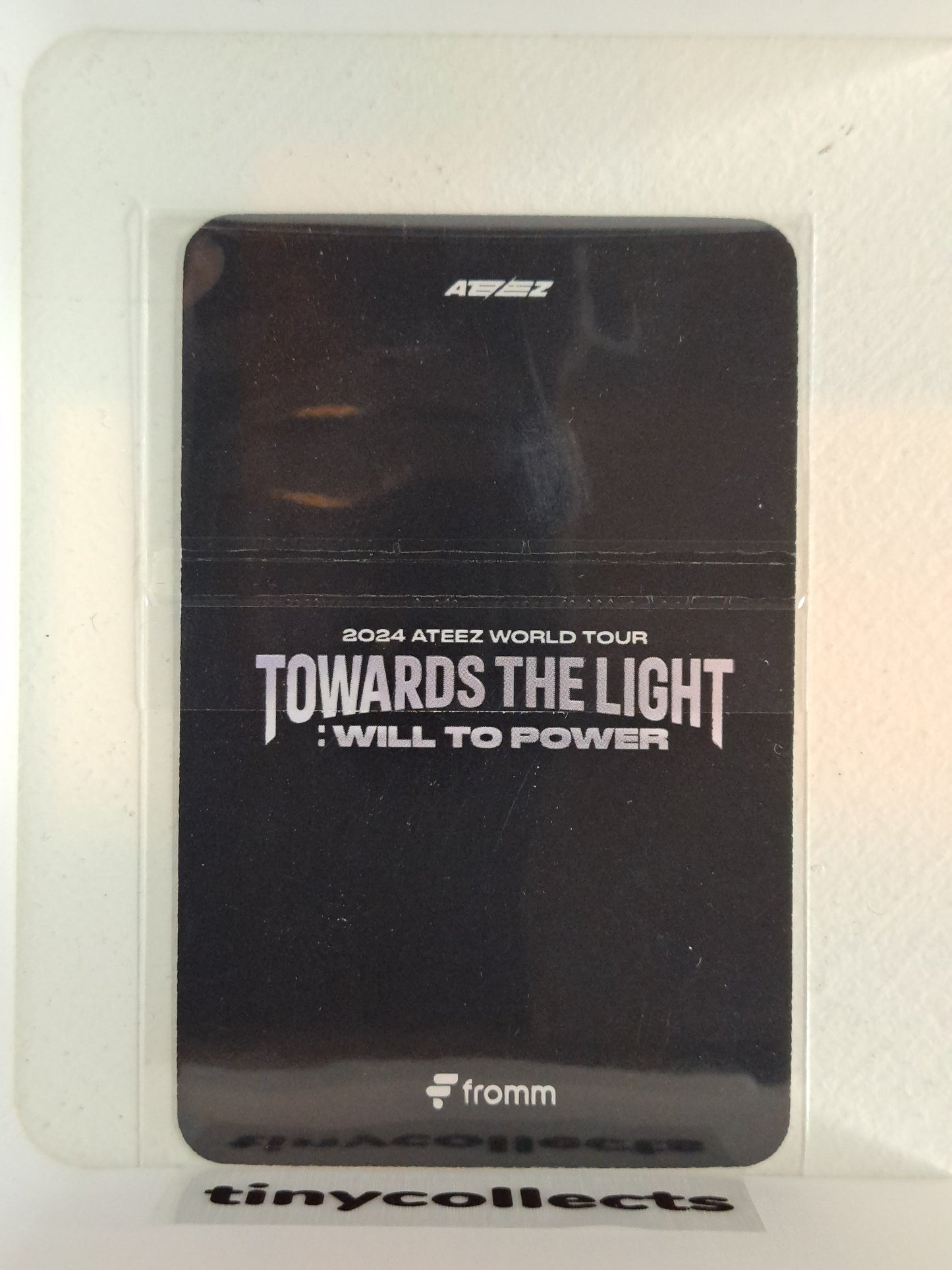 Yunho Fromm booth Towards the Light: Will to Power in Seoul tour ATEEZ