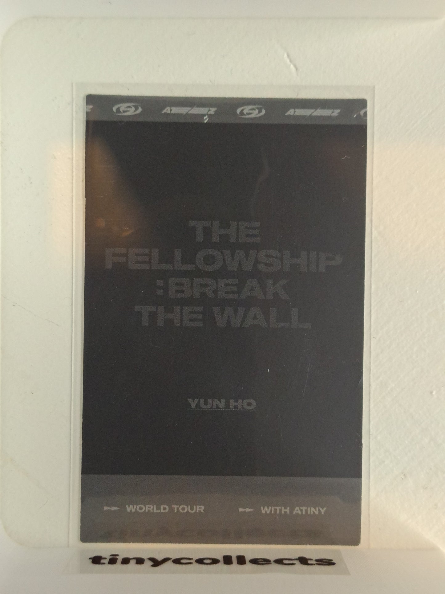 Yunho Photo set incl. MD The Fellowship: Break the Wall Tour ATEEZ