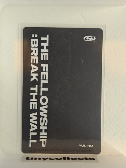 Yunho Photo set incl. MD The Fellowship: Break the Wall Tour ATEEZ