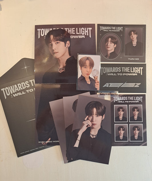 Yunho Photo set MD Towards The Light: Will To Power Tour ATEEZ