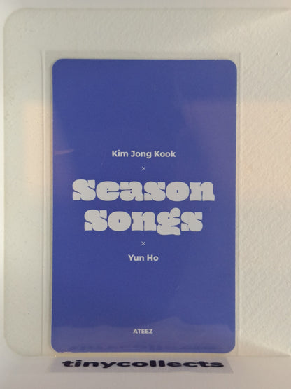 Yunho Jongkook Season Songs album incl. unit