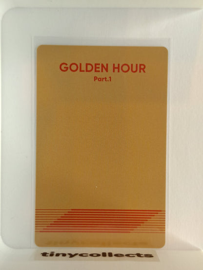 Yunho Poca incl. Photocard ver. Z Golden Hour part 1