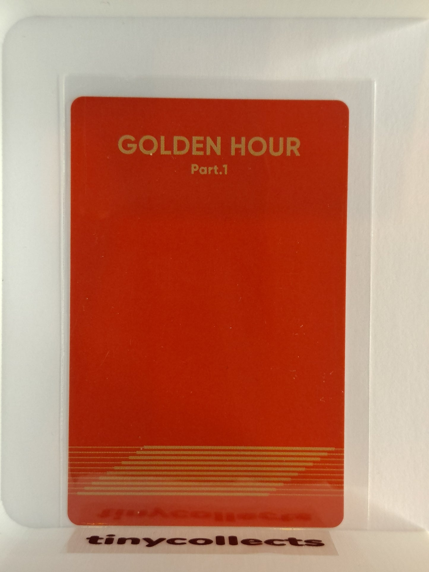 Yunho Poca incl. Photocard ver. A Golden Hour part 1