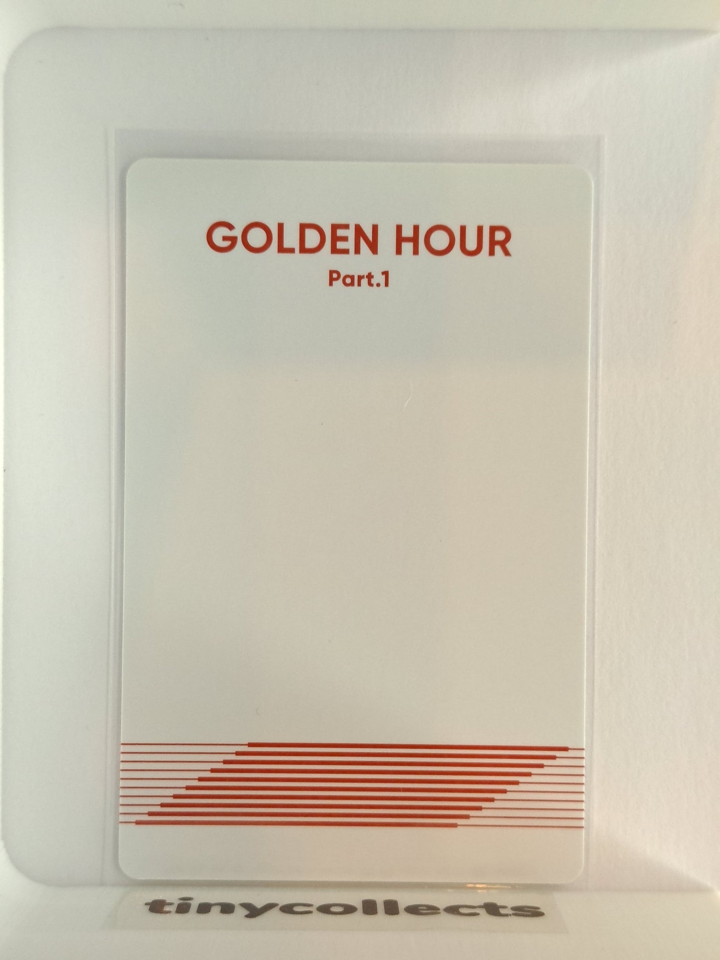 Yunho Poca incl. ver. Image Golden Hour part 1