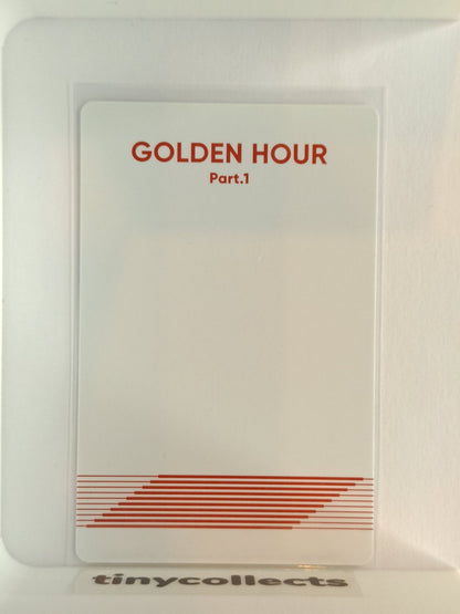 Yunho Poca incl. ver. Image Golden Hour part 1