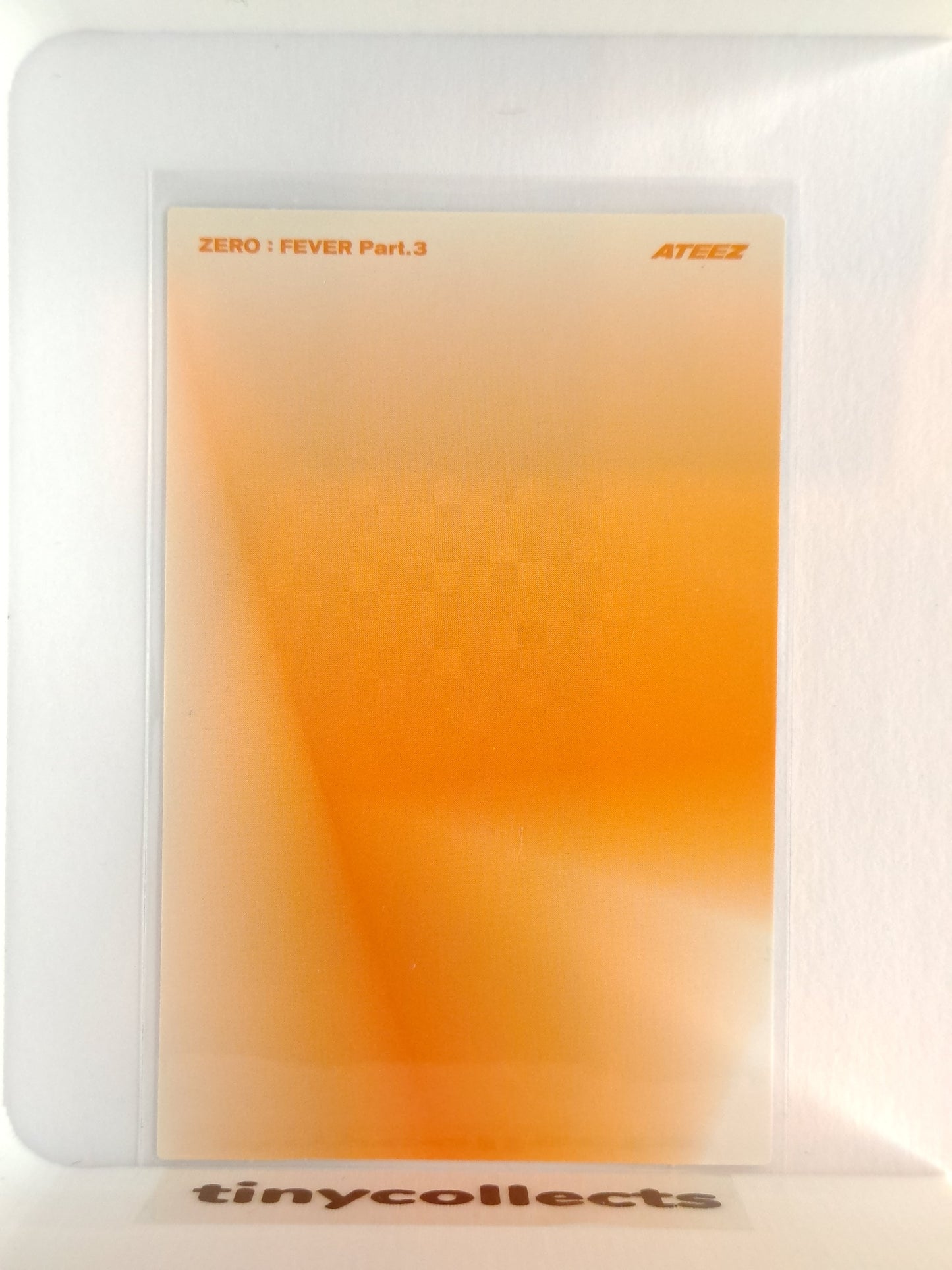 Hongjoong Album incl. D ver. 1 ZERO : Fever part 3
