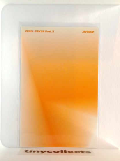Hongjoong Album incl. D ver. 1 ZERO : Fever part 3