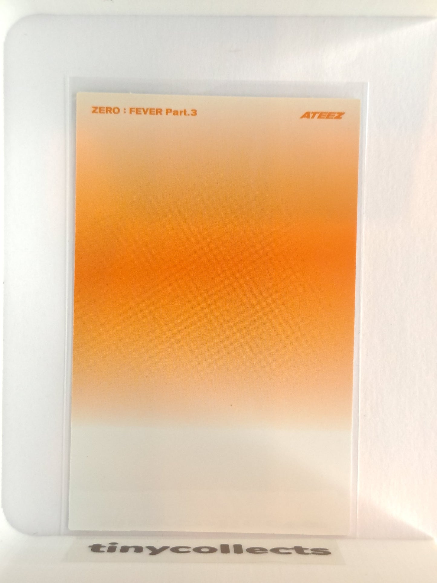 Yeosang Album incl. D ver. 1 ZERO : Fever part 3