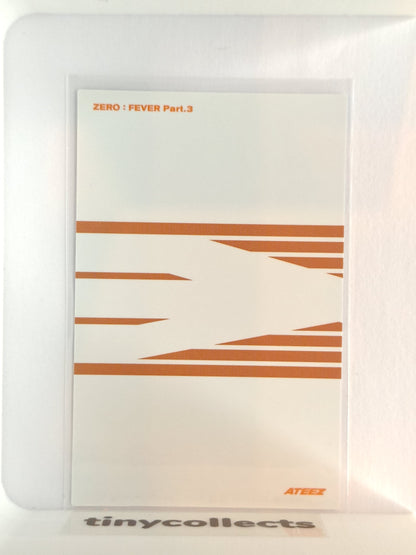 Yeosang Album incl. D ver. limited ZERO : Fever part 3