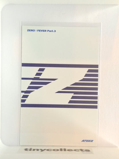 Jongho Album incl. Z ver. limited ZERO : Fever part 3