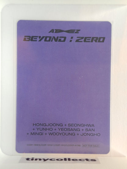 Jongho Album incl. ver. B Beyond: Zero Japanese ATEEZ