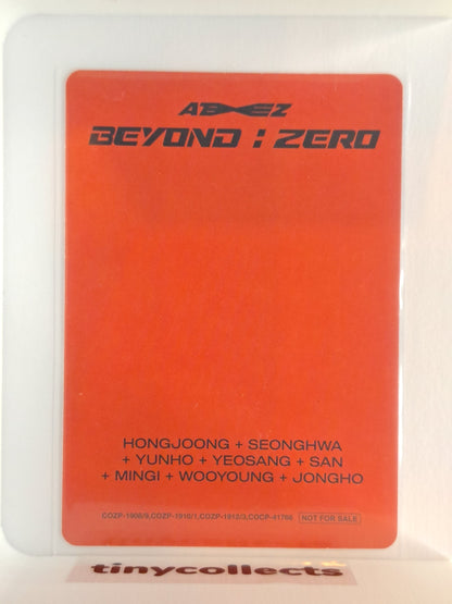 Hongjoong Album incl. ver. A Beyond: Zero Japanese ATEEZ