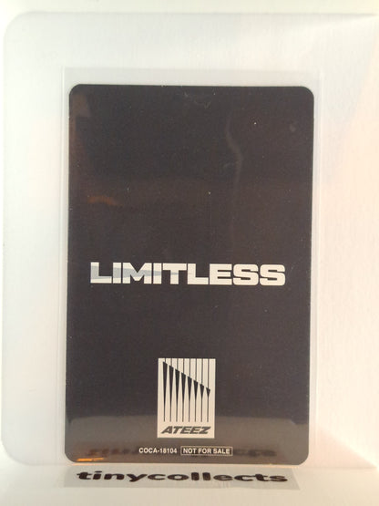 Seonghwa Yeosang Album incl. ver. unit 1 Limitless Japanese ATEEZ