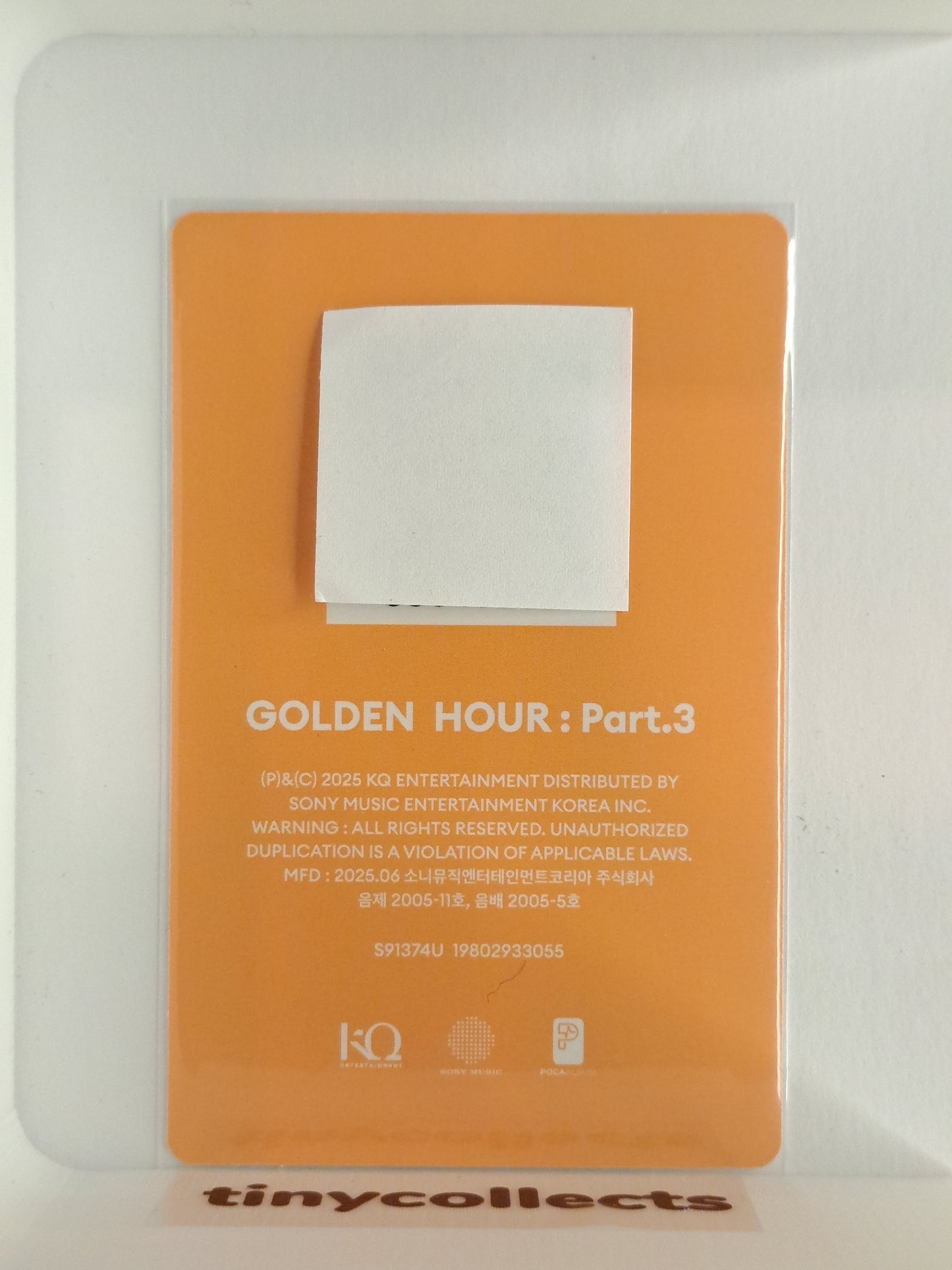 San Poca incl. QR ver. 2 Golden Hour part 3