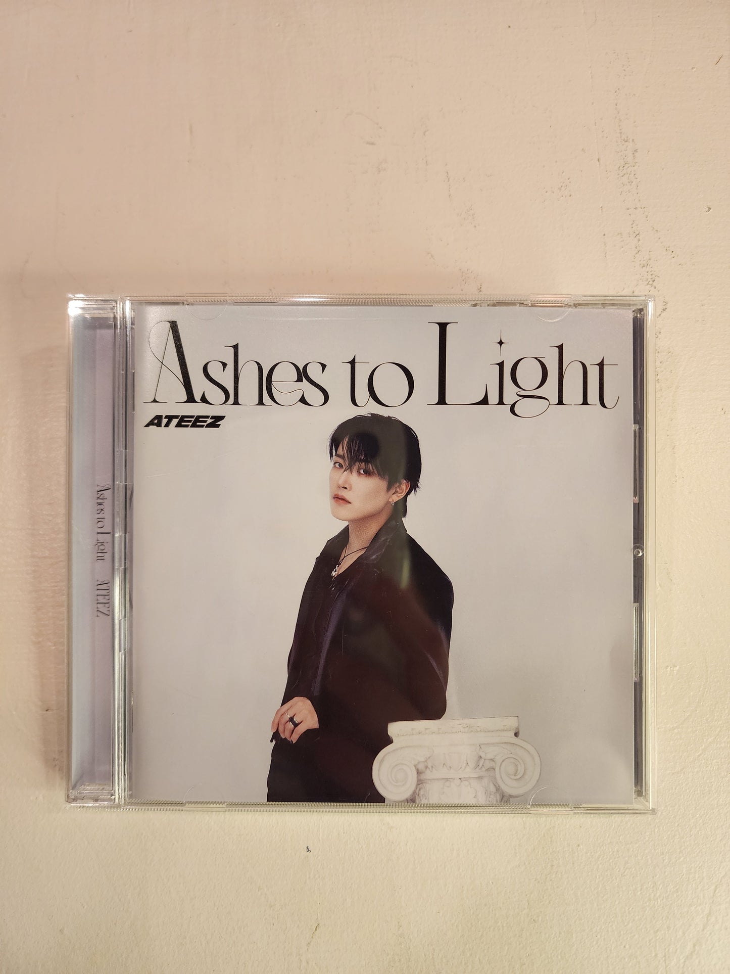 Unsealed Hongjoong Jewel Case album Ashes to Light Japan ATEEZ