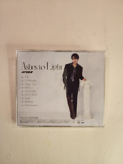 Unsealed Hongjoong Jewel Case album Ashes to Light Japan ATEEZ