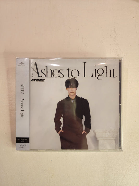 Unsealed Seonghwa Jewel Case album Ashes to Light Japan ATEEZ
