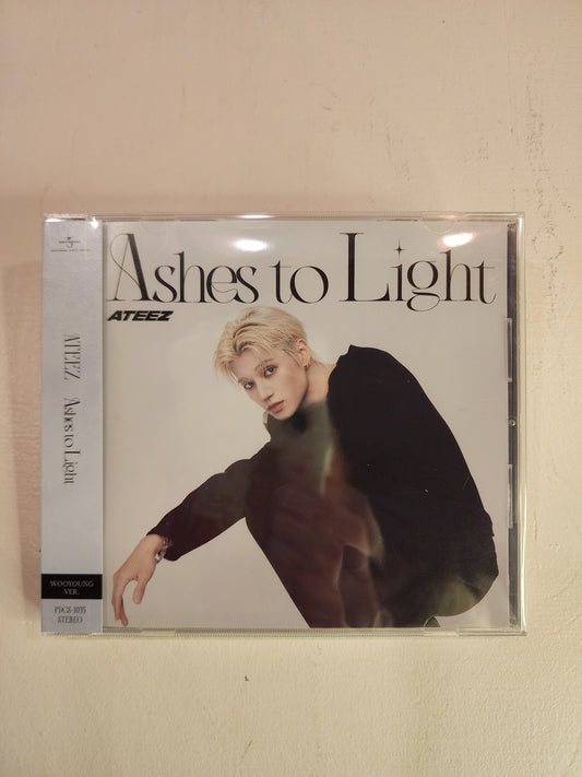 Unsealed Wooyoung Jewel Case album Ashes to Light Japan ATEEZ