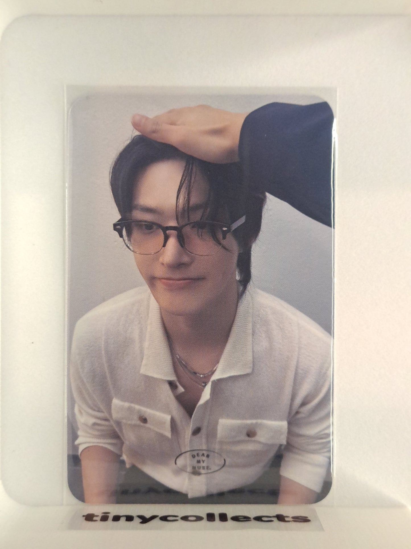 Mingi Dear My Muse LD 1.0 doublesided Golden Hour part 3 ATEEZ