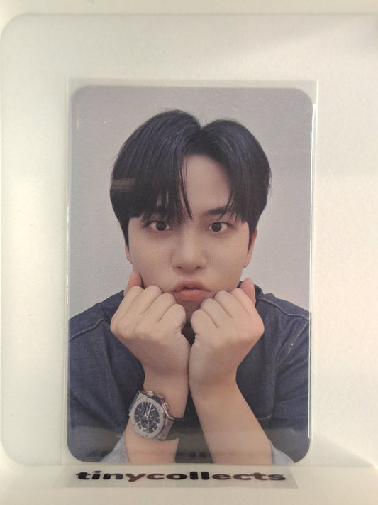 Jongho Dear My Muse LD 1.0 doublesided Golden Hour part 3 ATEEZ