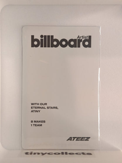 Seonghwa Billboard POB Yes24/Hello82 ATEEZ