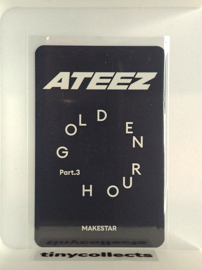 Wooyoung Makestar 1.0 LD Baseball Golden Hour part 3 ATEEZ