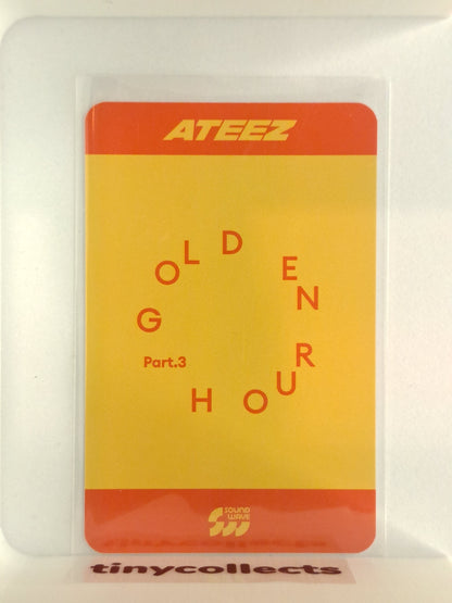 Wooyoung Soundwave 1.0 LD Hurt finger Golden Hour part 3 ATEEZ