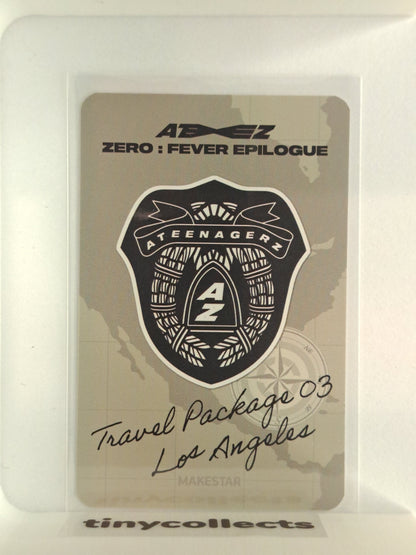 Jongho Travel Package 03 Los Angeles LA Fever Epilogue ATEEZ
